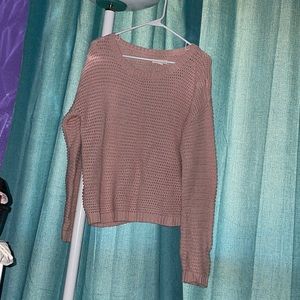 •pink sweater•